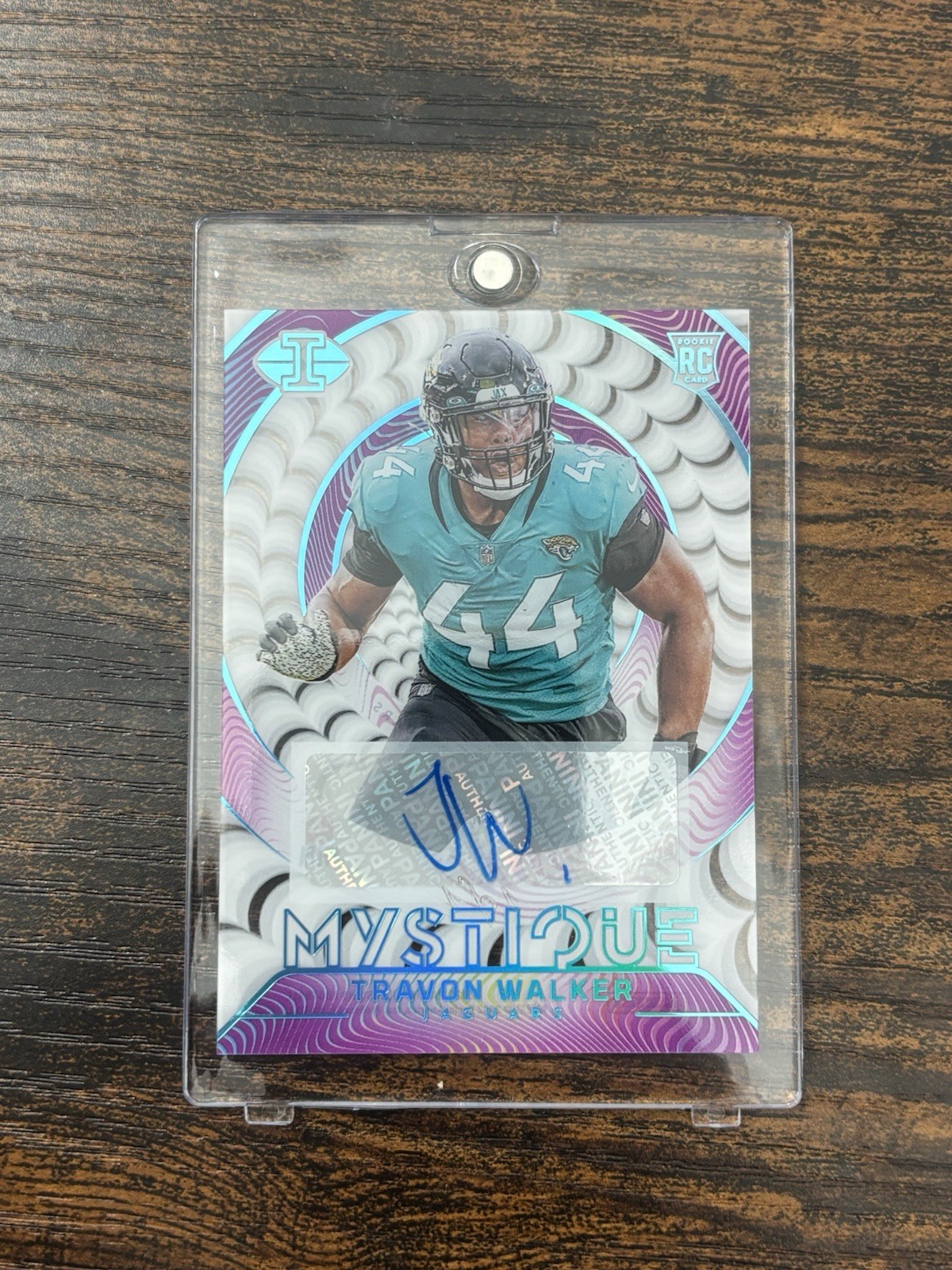 Travon Walker Panini Illusions Mystique Autographs #M39 Base