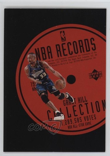 Grant Hill #RC8 1997 Upper Deck Records Collection card