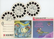 World of Liddle Kiddles 1979 Mattel View-Master Reels B-577 and Copy Envelope