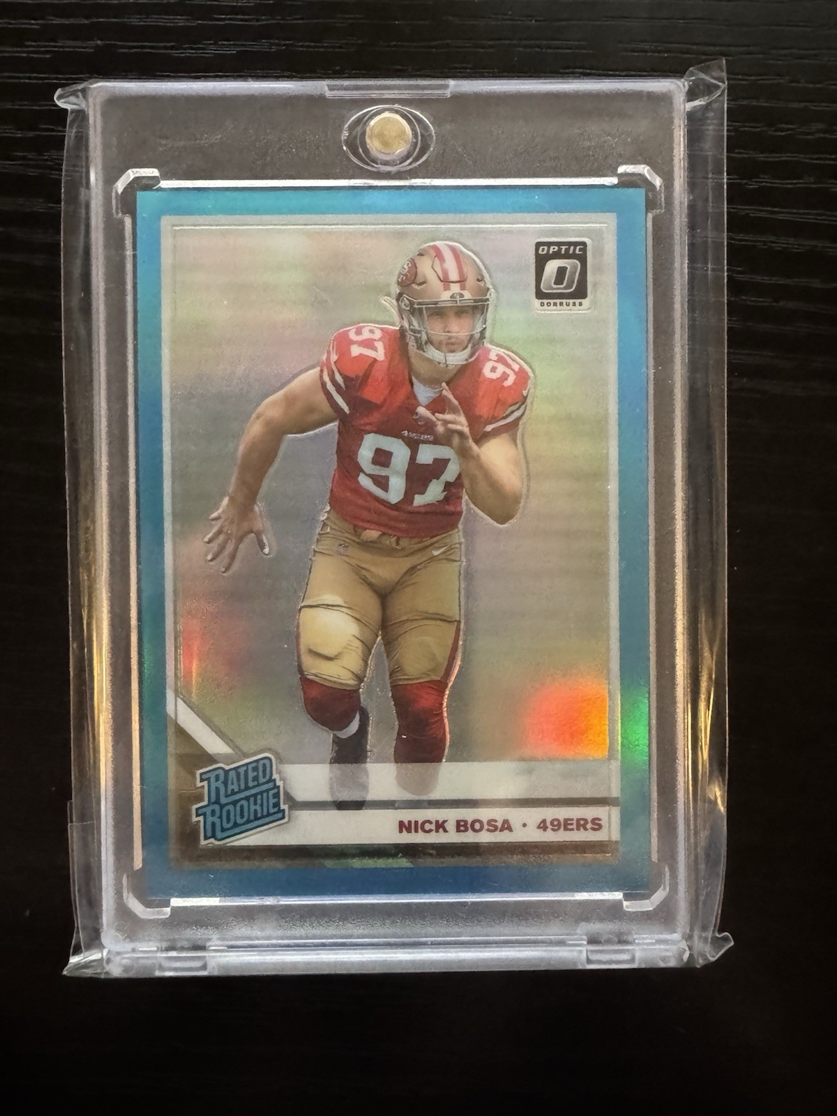2019 Panini Donruss Optic Nick Bosa Rated Rookie /299 San Francisco 49ers