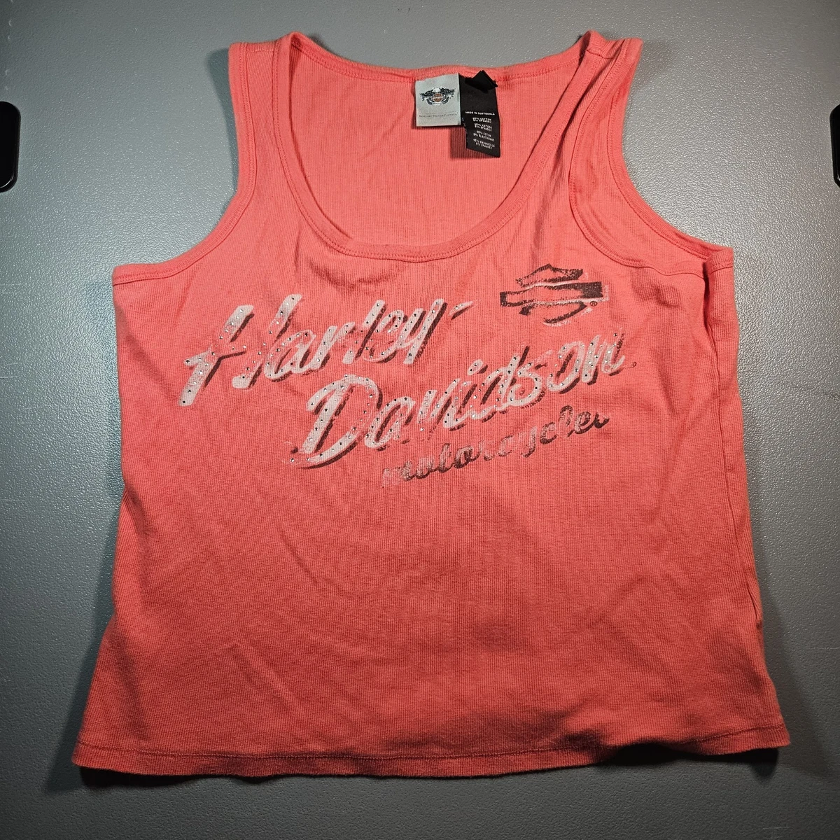 Harley-Davidson Cotton Plus Tank Tops for Women for sale | eBay