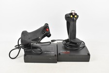 Saitek X35T & X36F Flight Controller Joystick USB Programmable Throttle Untested