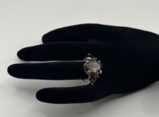 Brazilian Smokey Quartz Sterling Silver Ring