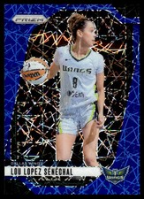 Lou Lopez Senechal Blue Velocity #121 2024-25 Panini Prizm WNBA Card Dallas