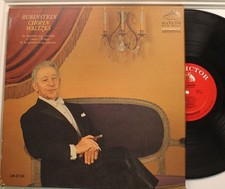 Artur Rubinstein Lp Chopin Valses (Avec Booklet) Sur Rca - Vg++ À Nm / Vg++