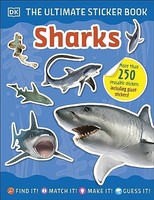 Dk - Ultimate Sticker Book Sharks - Paperback - G245Z