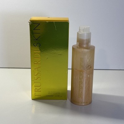 TRUSSARDI Skin Bath & Shower Gel 200ml (6.8 oz)  65% Full