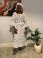 Iro und Buba Cord Spitze mit Sequenz Innenkleid Free Size