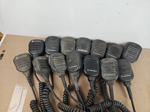 14 PC LOTMmotorola NMN6191 PMMN4045B głośnik mikrofon XTS3000 XTS5000 CZĘŚCI LUB NAPRAWA