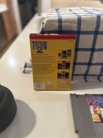 Tetris 1 & 2 Lot (NES Nintendo Entertainment System) Authentic CIB Complete