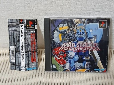 Mad Stalker Full Metal Force PS2 Used No Case Trackable Shipping