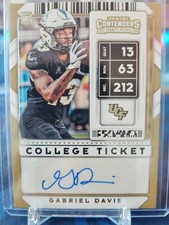 2020 Contenders Draft Picks Gabriel Davis RC Rookie Auto #283 