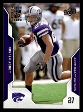 2008 Upper Deck Draft Edition #55 Jordy Nelson Kansas State Wildcats MINT