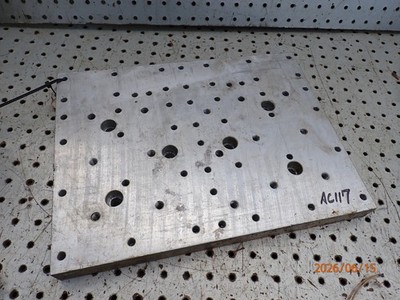 LOT AC117: NON-FERROUS METAL MACHINIST SETUP WORK HOLDING PLATE FOR MILLING