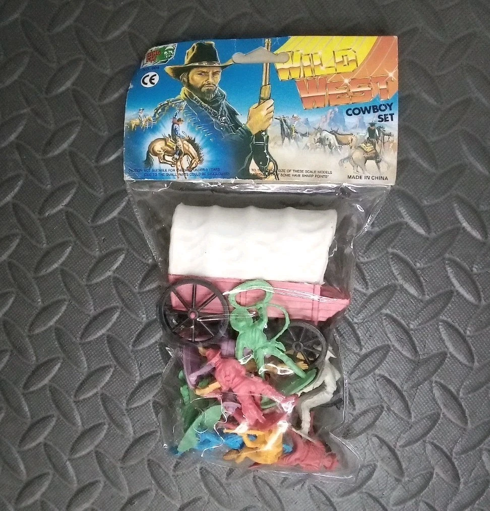 Figurines Timpo Toys - La Banque Far West - 1/32 Vintage - Cavalerie Britannique