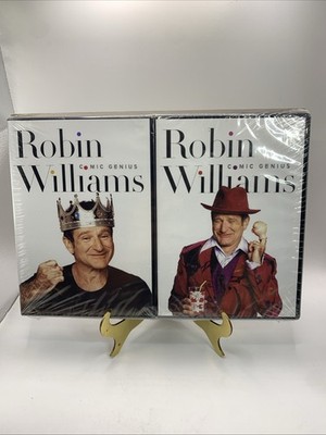 Robin Williams Comic Genius Vol. 1 & 2 DVD 12 Disc Set Both Factory Sealed Rare