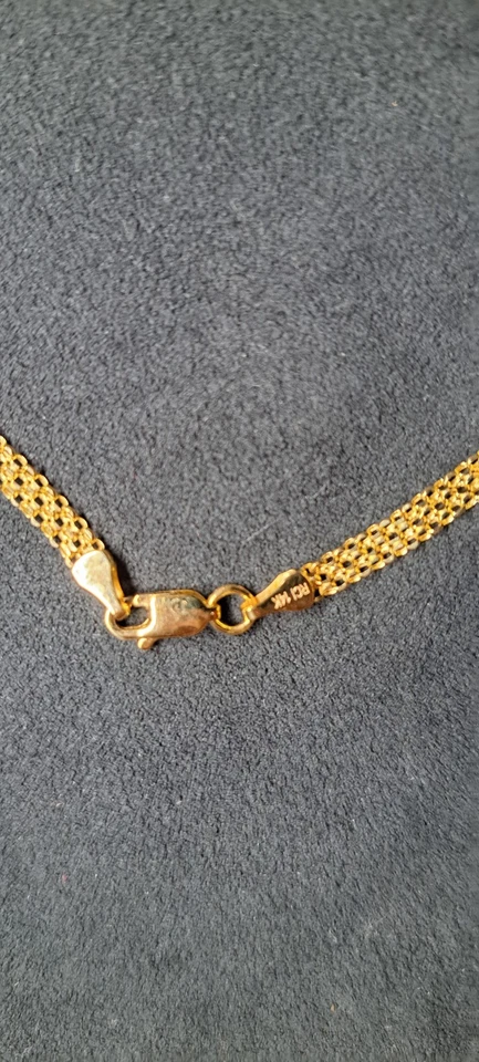 Collar Bismark Oro 14K 16" 3.6mm Foto 4 de 4