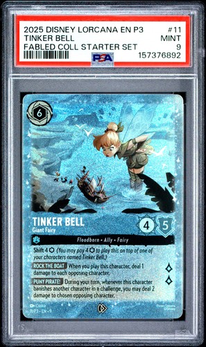 Tinker Bell - Giant Fairy graded PSA 9 for sale on eBay