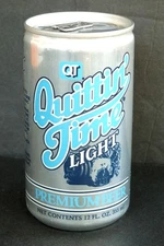 QT Quittin Time Light Beer Dubuque Star Brewery Co  B/OD