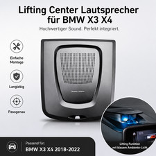 Lautsprecher Mittelkonsole Ambientebeleuchtung passend f�r BMW X3 X4 2018-2022