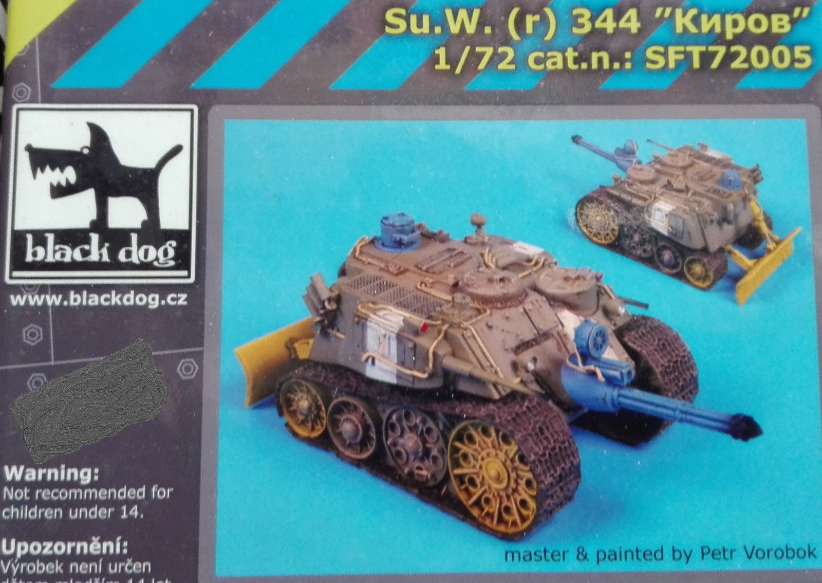 Modellismo Su.W. (R) 344 "Knpob" Black Dog 1:72