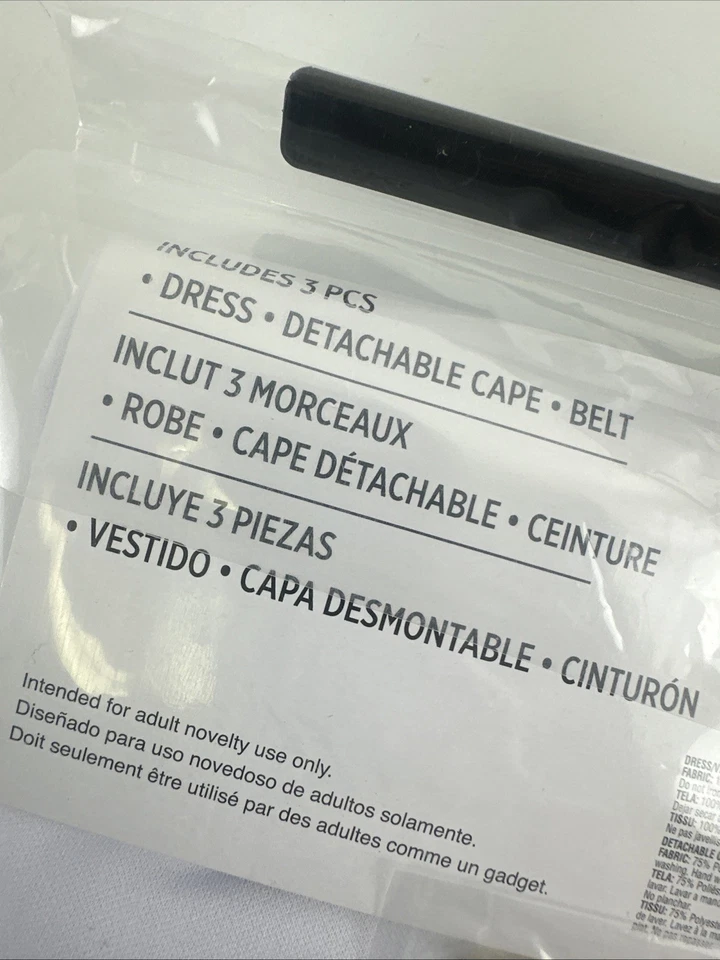 Vestido de Diosa Griega Disfraz Blanco Dorado Vestido Desmontable Capa Cinturón Mujer L/XL Foto 4 de 4