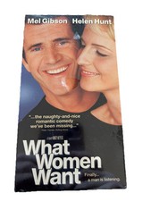 What Women Want : Mel Gibson Helen Hunt , New Sealed VHS