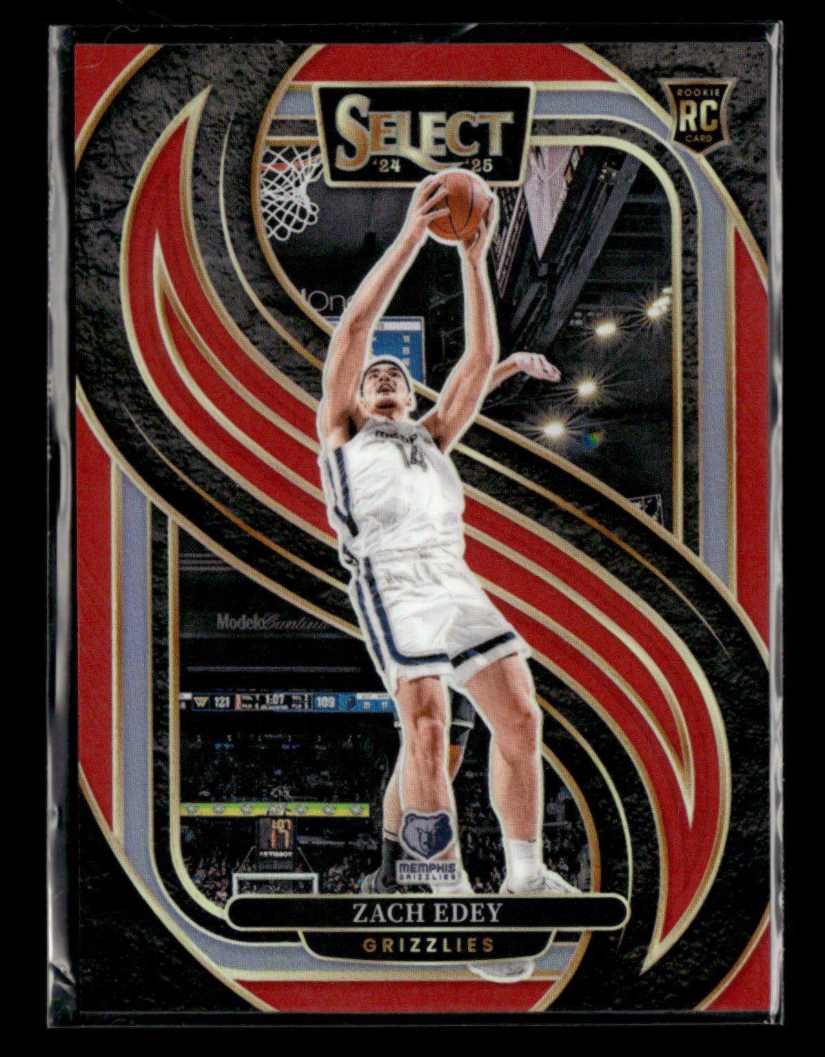Zach Edey RC 2024-25 Panini Select Premier Level Red Prizm 053/199 [jm40