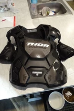 thor guardian roost chest protector xl/xxl dirtbike motocross