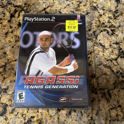 Agassi Tennis Generation (Sony PlayStation 2, 2003) New/Sealed