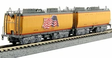 Kato N Scale ~ New 2025 ~ Union Pacific ~ Water Tender Cars ~ Set of 2 ~ 106-085