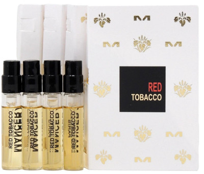 Mancera Red Tobacco Eau de Parfum EDP Vial Spray  2ml / 0.07oz New Sample x 4