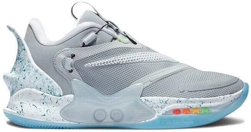 Nike Adapt BB 2.0 Mag Size 7.5 Wolf Grey/White-Light Aqua | eBay