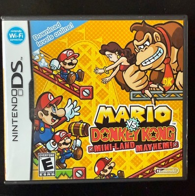 Mario vs. Donkey Kong: Mini-Land Mayhem (Nintendo DS, 2010) CIB Tested