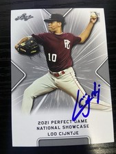 Seattle Mariners Jurrangelo Loo Cijntje Leaf Auto Card