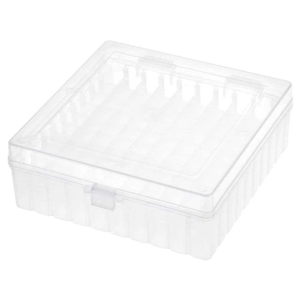 Zentrifugenröhrchen Gefrierlagerbox 100 Plätze für 1,5/1,8/2ml Reagenzglas, Weiß - Bild 1 von 4