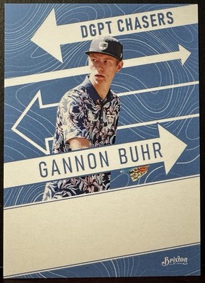 Gannon Buhr 2026 Brixton DGPT Chasers #03 Trading Card Disc Golf