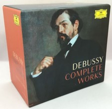 Claude Debussy Complete Works 22CD 2DVD Box Set 2018 Deutsche Grammophon 4798642