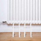 <!--F#f_0-->Floor Bracket Radiator Frame White 10cm/15cm/20cm Bottom Easy Installation<!--F/-->