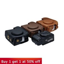 For Canon G12 G11 G10 PU Leather  Protective Base Bag Camera Cover shell black
