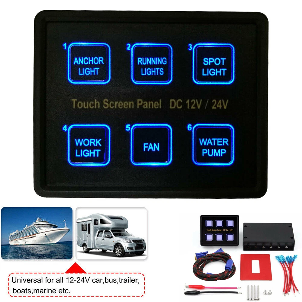 Touch light on sale control box