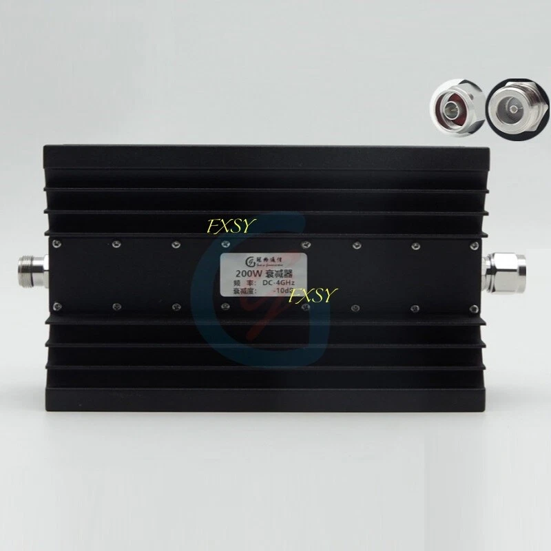 N DIN 4.3-10 Coaxial Attenuator 200W 50Ω DC-4GHz/6GHz 1/2/3/5/6/10/15/20/30/40dB - Image 3 of 4