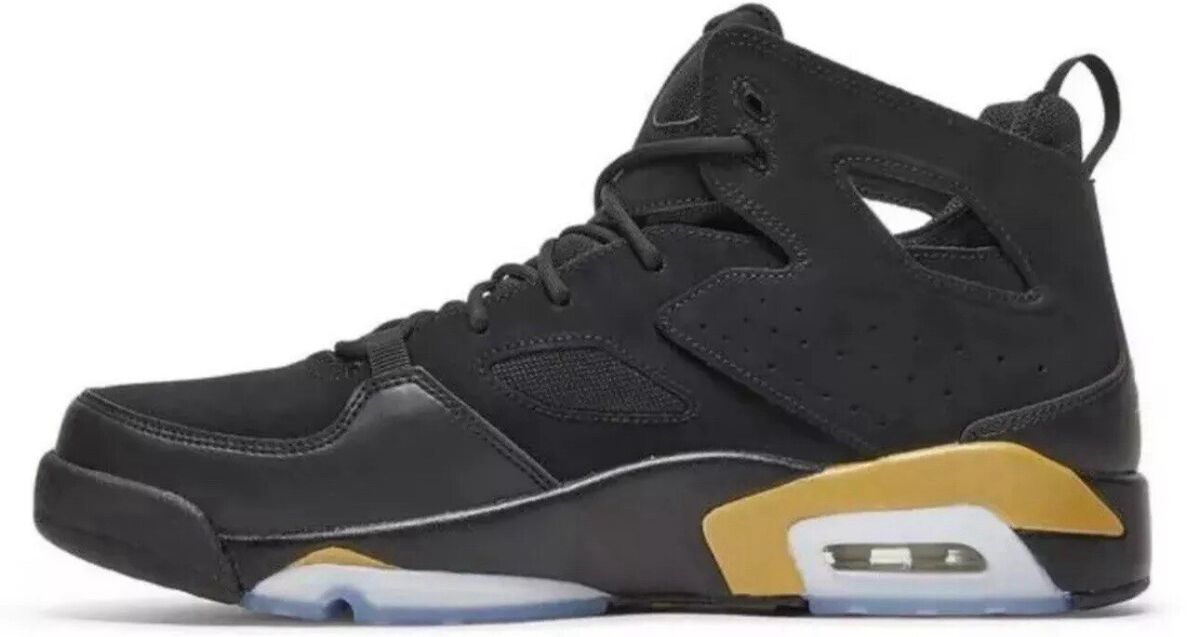 Nike Air Jordan Flight Club 91 Black Metallic Gold (2024 Nike Air Jordan Flight Club 91 Black Metallic Gold (2024
