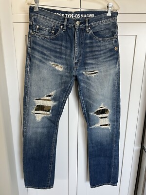 A Bathing Ape Vintage 2008 Selvedge Denim Jeans M Bape