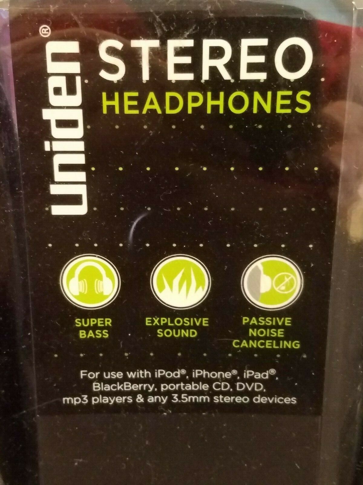 Купить NEW Uniden Stereo Headphones 