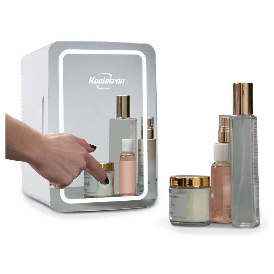 Koolatron Cosmetic Mini Fridge Liter AC/DC Portable Beauty Cooler