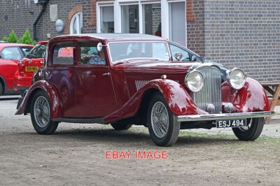 PHOTO  1935 BENTLEY 3.5 PARK WARD ALLOY BODY SALOON ESJ494 WREN HALL AUGUST 2023