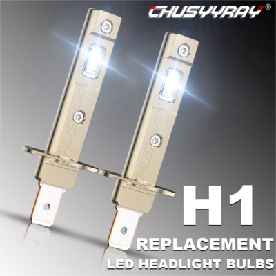 H1 LED Headlight Kit Bulbs High Low Beam 10000K Super White 20000LM Combo 2