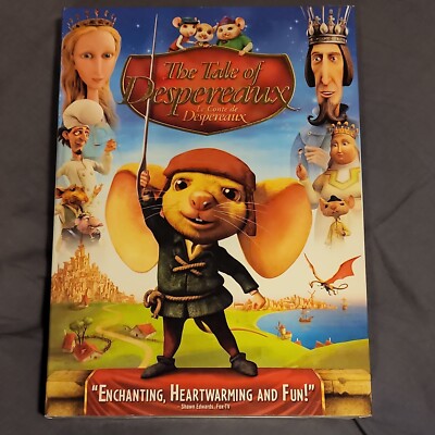 THE TALE OF DESPEREAUX (BILINGUAL) (DVD)BRAND  NEW SEALED, Canadian Seller