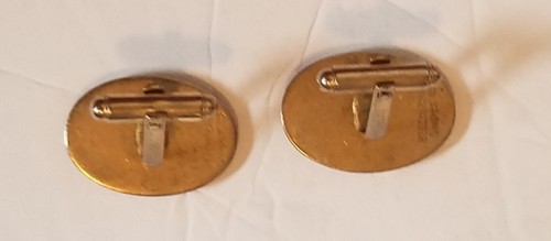 Vintage Beechcraft Model 18, C-45 Expiditer. Airplane Cufflinks - Picture 3 of 3